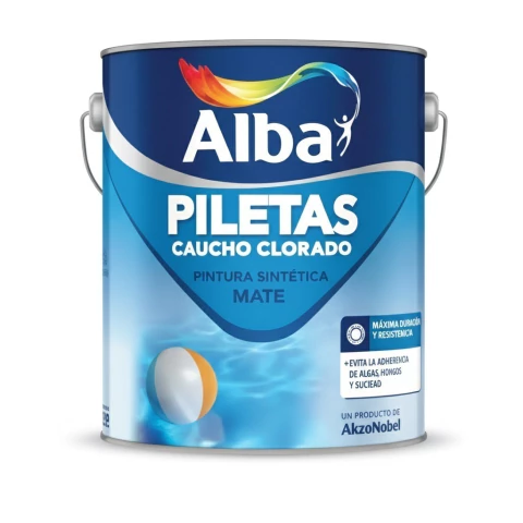 ALBA PILETAS CAUCHO CLORADO 4 LT - comprar online
