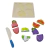 Juego De Verduras Con Tabla Para Cortar Y Cuchillo Fdkw349 - comprar online