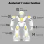 Robot Inteligente A Control Remoto Con Luces Y Sonido en internet