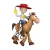 Muñecos Jessie Y Tiro Al Blanco Toy Story 5 - comprar online