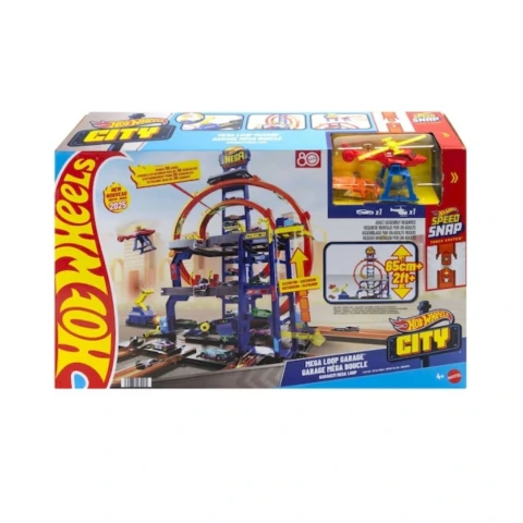 Pista Hot Wheels City Garage Mega Loop