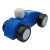 Autito De Carrera Formula 1 Realizado En Madera 14 Cm FDKW 356 - comprar online