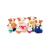Li´l Woodzeez Set Familia Grande De Vacas - comprar online