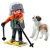 Figura Armable Playmobil Senderista Con San Bernardo - Jugueterias Santa Claus