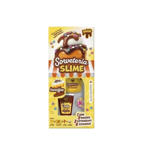 Gelele Sorveteria Slime Banoffee