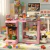 Juguete Infantil Mini Market Con Accesorios Rondi 9344 Rosa Rosa - tienda online