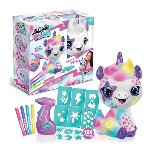 Unicornio Airbrush Plush Peluche Para Pintar Style 4 Ever