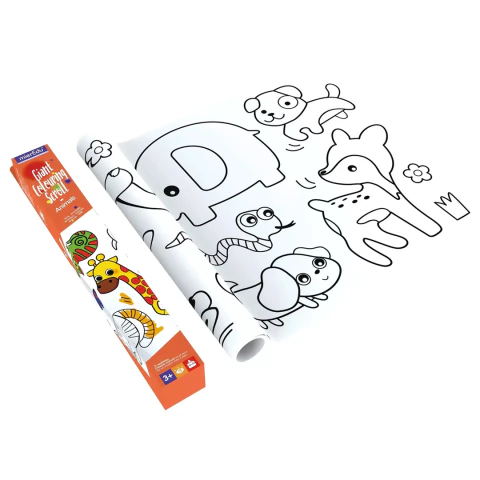 Rollo Para Colorear Gigante 30 X 300 Cm - Jugueterias Santa Claus