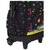 Mochila C/carro X Trem Cross 298 Premium Escolar Color Black Arcade