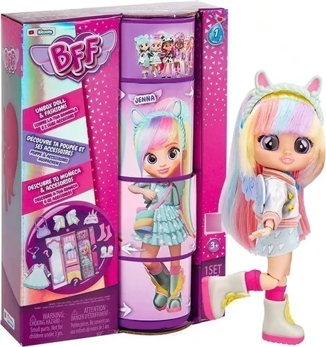 Muñeca Cry Babies Bebés Llorones Bff Jenna Original