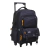Mochila Con Carro Escolar 18 Pulgadas Chimola Negra Fs84 - comprar online