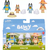 Bluey Figura X 4 -Viaje En Familia- - comprar online