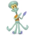 Calamardo Nickelodeon Flexfigs Figura Flexible De 15 Cm - comprar online