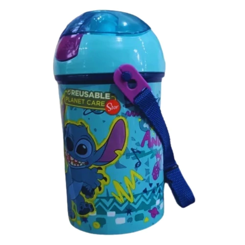 Cantimplora Infantil Stitch 450ml 1094 Color Azul