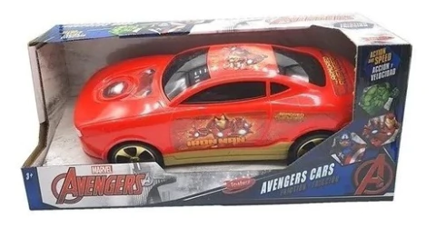 Avengers Auto A Fricción Iron Man 25 Cm
