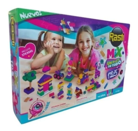 Rasti Mix 125 Piezas De Todo Un Poco Nenas Bloques