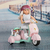 Lori Scooter Vehiculo Moto Para Muñecas Con Mascota 37034 Ed Color Rosa Y Verde en internet