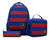 Mochila 18 PuLG Xtrem Multipack 194 Set Lunchera Cartuchera Color Azul/rojo