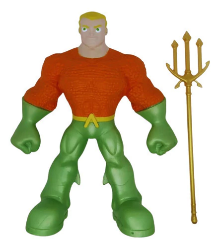 Muñeco Estirable Super Stretchy Aquaman