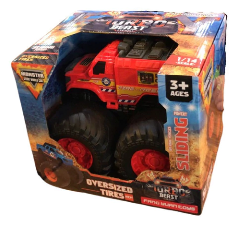 Monster Truck Bombero Grande
