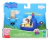 Figura Peppa Pig Vehículo Pequeño Helicóptero Rebecca 11cm
