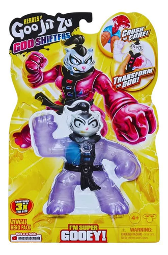 Muñecos Estirables Heroes Of Goo Jit Zu Goo Bengal