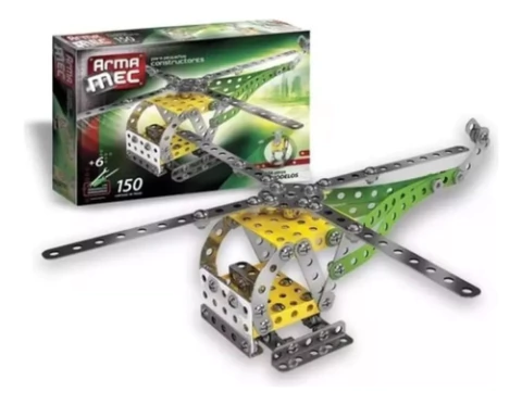 Arma Mec Juego De Construccion Metalico 150 Piezas