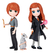 Harry Potter Wizarding World Muñecos Ron Y Ginny en internet