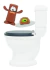 Poopeez Inodoro Lanzador Baño - comprar online