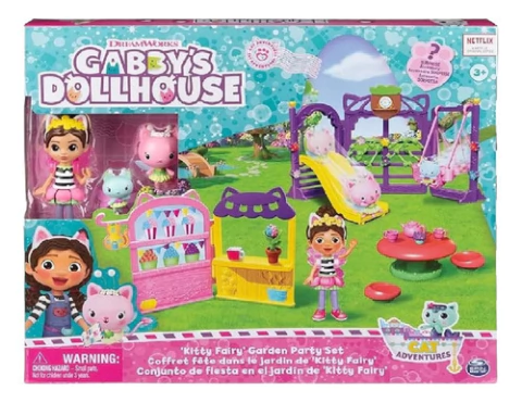 Gabby's Dollhouse Fiesta En El Jardin De Hadas Kitty
