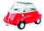 Auto A Escala 1:34 Bmw Isetta Blanco Y Rojo Welly