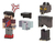 Minecraft Creator Series Rougarou And Anger Vein - comprar online
