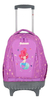 Mochila C/carro X Trem Cross 298 Premium Escolar Color Violeta