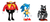 SONIC PACK X3 FIGURAS - comprar online