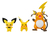 Pack Figuras Evolucion De 5 A 8 Cms Pokemon Pichu Pikachu - comprar online