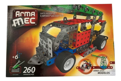 Armamec 260 Piezas Con Herramientas Verdaderas