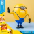 Mi Villano Favorito 4 Figura Kit Mega Minion Dave 12cm - Jugueterias Santa Claus