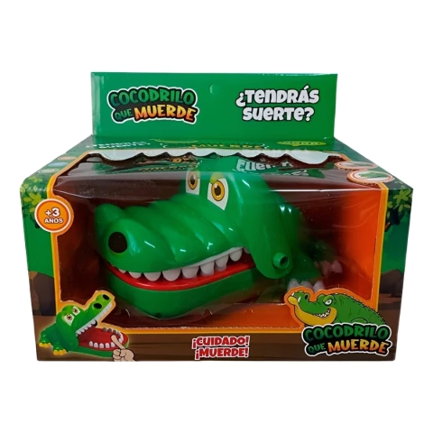 Juego De Mesa Cocodrilo Mordelon Grande - comprar online