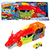 Pista de autos Hot Wheels City Remolque Dragón rojo