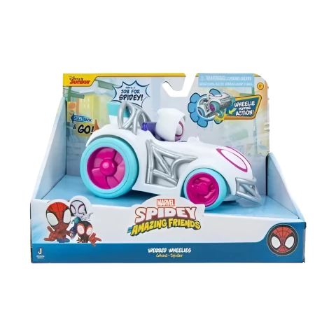 Imagen de Spidey and his Amazing Friends Mini vehículo con figura incorporada
