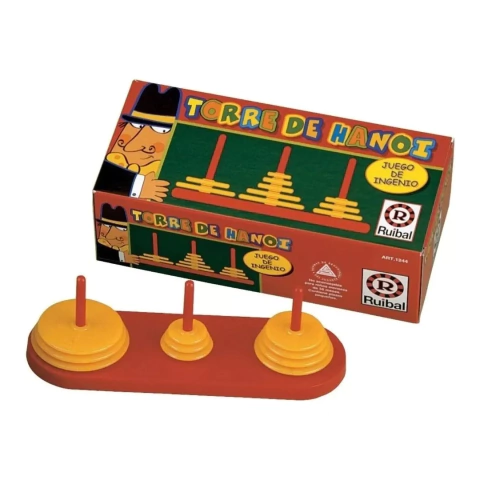 Ruibal Torre De Hanoi Juego De Ingenio