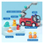 Hola Baby Playset Camion Bomberos Con Figuras y Accesorios en internet