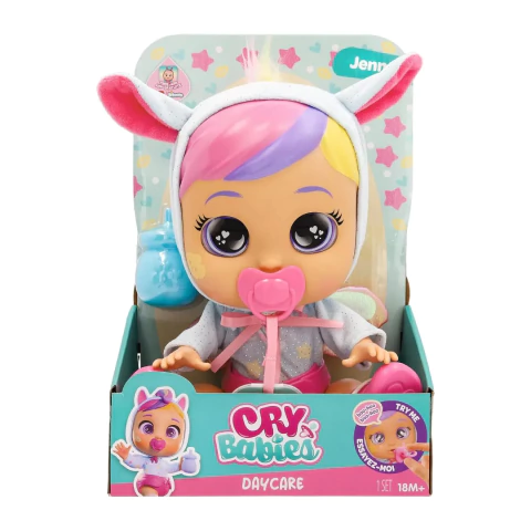 Cry Babies Muñeca Day Care Jenna Wabro Con Lagrimas Y Sonido