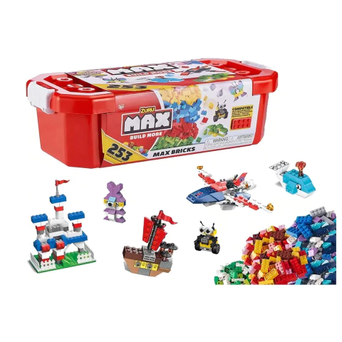 Bloques Para Armar Max Build More 253 Piezas Zuru