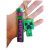 Llavero de Minecraft Verde