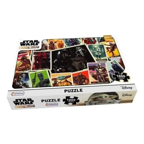 Puzzle Star Wars The Mandalorian 1000 Piezas Tapimovil - comprar online