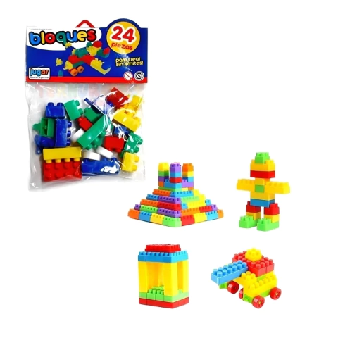 Bloques Juguetes Argentinos 24pcs - comprar online