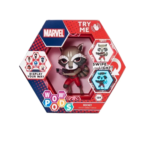 Wow Pod Luminosa Marvel Avengers Rocket - comprar online