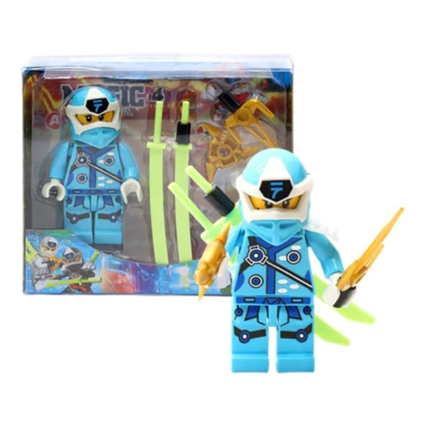 Muñeco Figura Ninja Magic 4 Articulada 7,5cm en internet