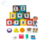 Blippi 9 Cubos Numerados Con Figura - comprar online